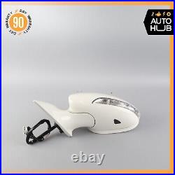 06-08 Mercedes W219 CLS550 CLS55 AMG Left Side Rear View Door Mirror White OEM