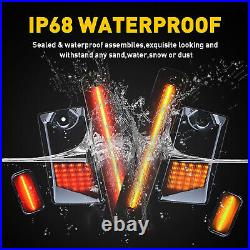 14X LED Roof Side Light+fender Turn Signal Lamp For Hummer H2 03-09 H2 SUT 05-09