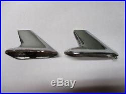 1966 66 Plymouth Barracuda fender mounted turn signals pair 2606026 2606027