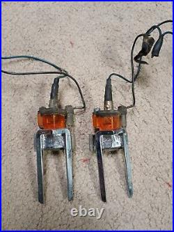 1967 Cadillac Front Fender Turn Signals Indicator Deville Fleetwood Eldorado