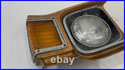 1972 Malibu Fender Extension Head Light Bezel Lamp Trim Turn Signal Lens Bucket