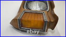 1972 Malibu Fender Extension Head Light Bezel Lamp Trim Turn Signal Lens Bucket