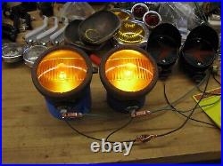 2 Vintage KD 775 12 Volt Turn Signal lights