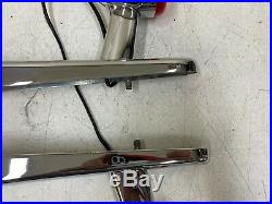 2006 Harley Sportster Chrome Rear Turn Signals Frame Strut Support Arms