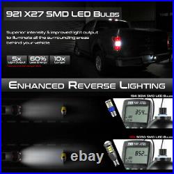 27 LED Chips Reverse Bulb For 09-15 Honda Pilot DEEP RED Complete Tail Light