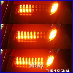 2x Front Sequential Turn Signal Fender Blinker Lamps For Wrangler JL JLU Rubicon