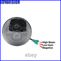 7 LED Headlight 4 Fog Light Turn Signal Fender Lamp For Jeep Wrangler 07-18 JK