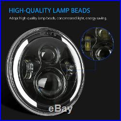 7 LED Headlight + Turn Signal + Fog Light Fender Kit For Jeep Wrangler 07-17