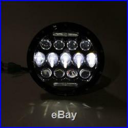 7 LED Headlights + 4 Fog Light+ Turn Signal+Fender Light For Wrangler JK 07-17