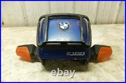 85 BMW K100 K 100 rear back fender tail cover cowl turn signals fairing