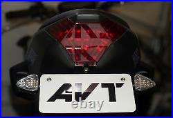 AVT Yamaha MT07 FZ07 Fender Eliminator NI Kit 2013-2019 FLUSH LED Turn Signals