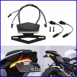 Aluminum Rear Fender Eliminator Kit WithLED Turn Signals For BMW S1000RR 2023-2024