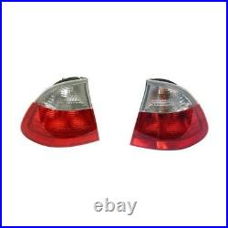 BMW E46 Outer Taillights with White Turn Signals for Fender Kit Magneti Marelli