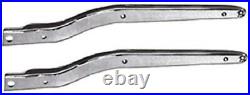 Chrome Rear Fender Struts with No Turn Signals Holes Harley FXWG 1980-1986