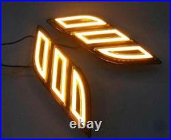 DRL 2-Color Side Fender Lamp Led For Ford F150 F-150 2015-2020 Turn Signal Light