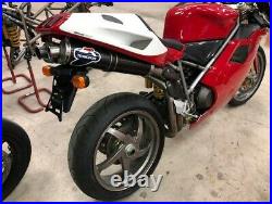 Ducati 996 Sps #1647 2001 704 Miles Stock Oem License Plate Holder Turn Signals