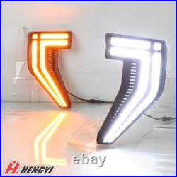 Dynamic For Ford F150 2021-2023 LED Side Fender Marker Light Lamp W Turn Signal