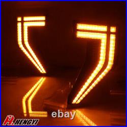 Dynamic For Ford F150 2021-2023 LED Side Fender Marker Light Lamp W Turn Signal