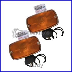 Fender Amber Turn Signal Lights 81510-60140 Genuine Toyota LandCruiser FJ40 FJ45