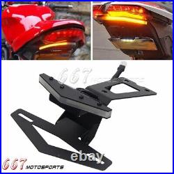 Fender Eliminator Kit with LED Turn Signals Lights For Ducati Hypermotard 950 / SP