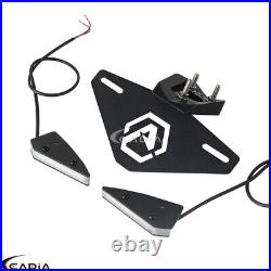 Fender Eliminator License Plate Holder LED Turn Signals Light For Yamaha YZF R1