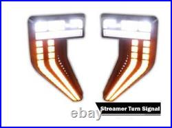 Fit For Ford F-150 2021-2022 Turn Signal Side Marker Light Fender Light 2PCS LED