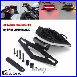 For 2020 BMW S1000RR Motorcycle Tail Tidy LED Turn Signal Fender Eliminator Kit