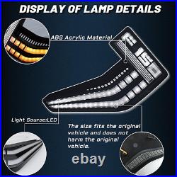 For 2021-2022 Ford F150 XL Fender Vent Side Maker Light DRL Turn Signal Lamp