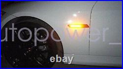 For BMW E90 E91 SMOKE LENS LED Fender Side Marker Light Turn Signal Lamp