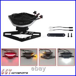 For BMW S1000RR 2020-Present Fender Eliminator Kit with LED Turn Signal Lights