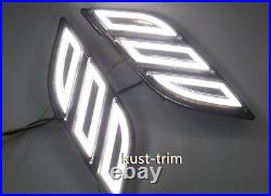 For Ford F-150 Raptor 2017- 18-2020 side LED Driving Lights/ Turn Signal Lights