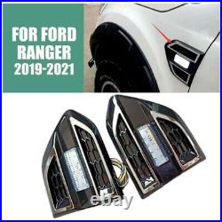 For Ford Ranger 2019-2021 Side Air Vent Fender Turn Signal Replace Protect-Decor