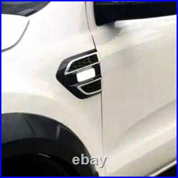 For-Ford Ranger 2019-21 Side Air Vent Fender Turn Signal Replace Protect Decor