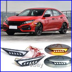 For Honda Civic 2016-2020 LED Fender Daytime Running Lights/ Turn Signal Lights