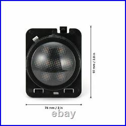 For Jeep Wrangler JK JKU 07-18 7 LED Headlight+4 Fog Light +Turn Signal Fender