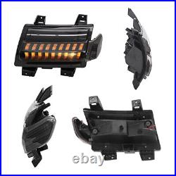 For Jeep Wrangler JL Rubicon 2018-2024 LED Sequential Turn Signal Fender Lights
