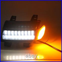 For Jeep Wrangler JL Sahara 18-22 LED Fender Turn Signal Lights Side Marker Lamp