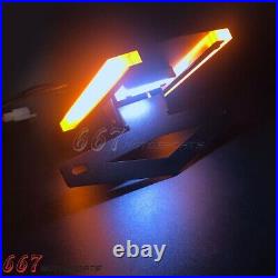For Kawasaki ZX1000 Ninja H2 H2R LED Turn Signal Tail Tidy Fender Eliminator Kit