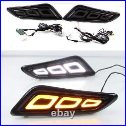For Nissan Patrol Infiniti QX Car Fender LED Side Light DRL Streamer Turn Signal