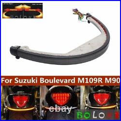 For Suzuki Boulevard M109R Boss 2006-2022 LED Turn Signal Rear Fender Light Bar