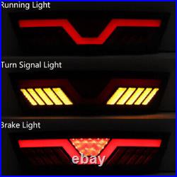 For Tesla Model Y 2020-22 LED Rear Bumper Pilot Tail Light Lamp Turn Signal Stop