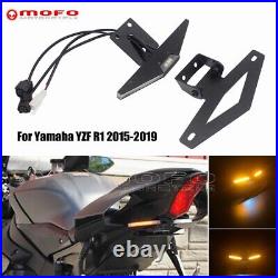 For Yamaha YZF R1 15-19 LED Tail Tidy Fender Eliminator Turn Amber Turn Signals