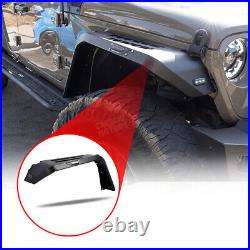 Front Fender Flares for 19-22 Jeep Gladiator JT Offroad withLED Turn Signal Lights