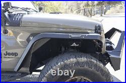 Front Fender Flares for 19-22 Jeep Gladiator JT Offroad withLED Turn Signal Lights