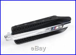 Genuine BMW Front Wing Trim Grill Fender Turn Signal with Emblem E90 M3 RIGHT