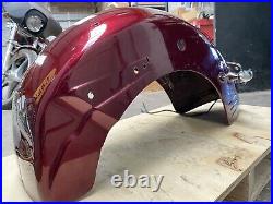HONDA'06 VTX1300RA REAR BLOODSTONE RED FENDER With TAIL LAMP AND TURN SIGNALS