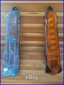 Harley CVO LED AMBER Turn Signals Rear Right left Fender Fascia Touring