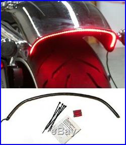 Harley-Davidson Breakout Under-the-Fender LED Taillight and Turn Signals Clear