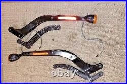 Harley Davidson Rear Fender Struts & Outer Covers W Turn Signals Factory Fatboy