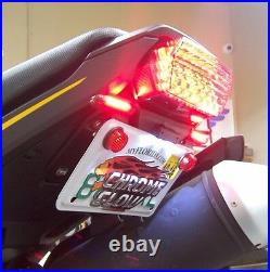 Honda Grom MSX125 SS Fender Eliminator Kit with Amber LED Turn Signals & FR- Smoke